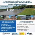 PROYECTO DE ALCANTARILLADO SANITARIO EN CHORÉ TIENE UN AVANCE DEL 77%